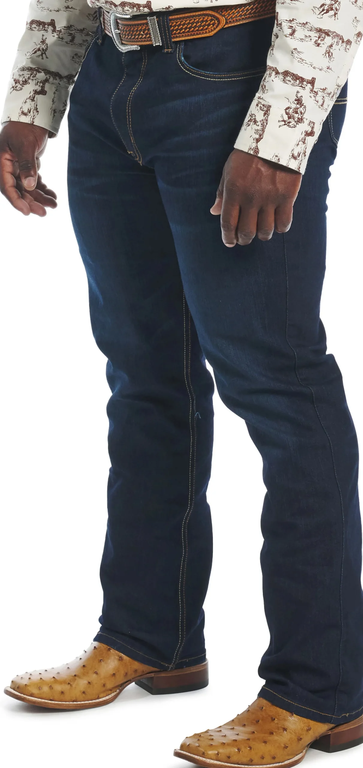 Justin Boots 1879 Relaxed Bootcut Dark Wash Clearance