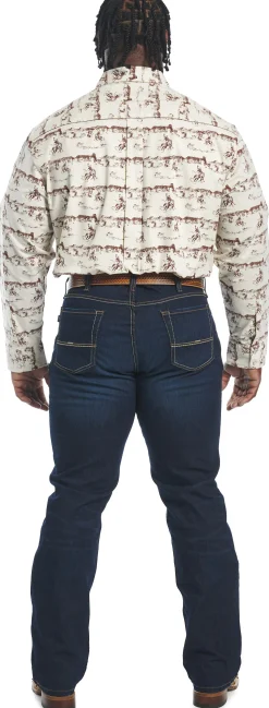Justin Boots 1879 Relaxed Bootcut Dark Wash Clearance