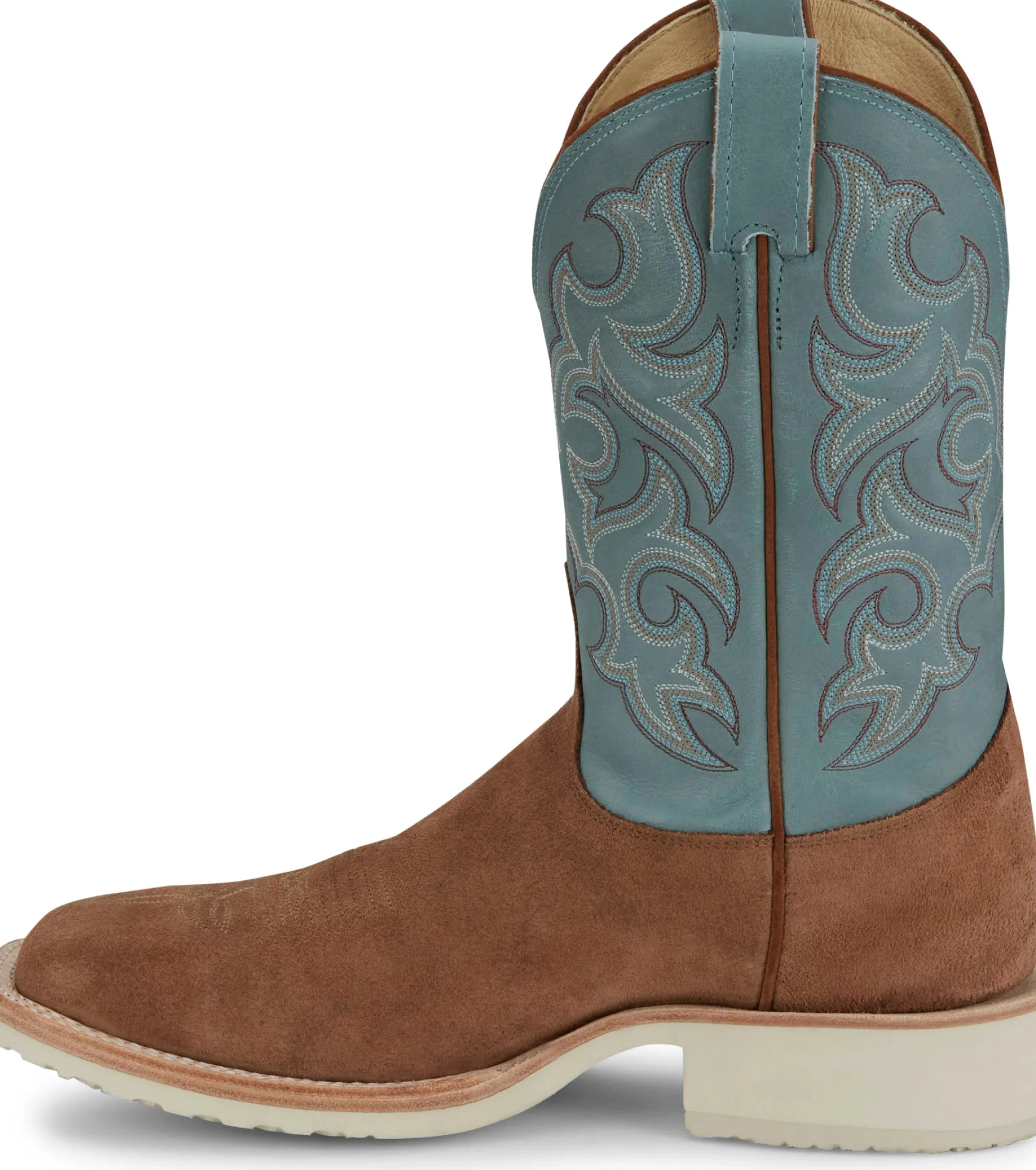 Justin Boots Alamo 11" Roughout Golden Tan Sale