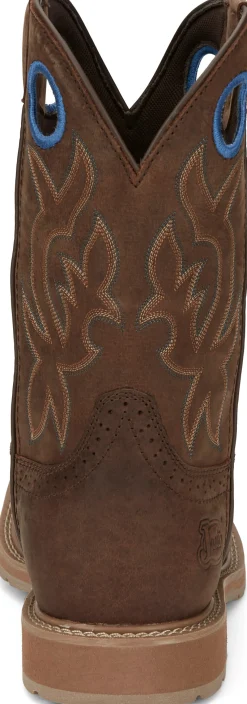 Justin Boots All Around 11" Waterproof Walnut Online