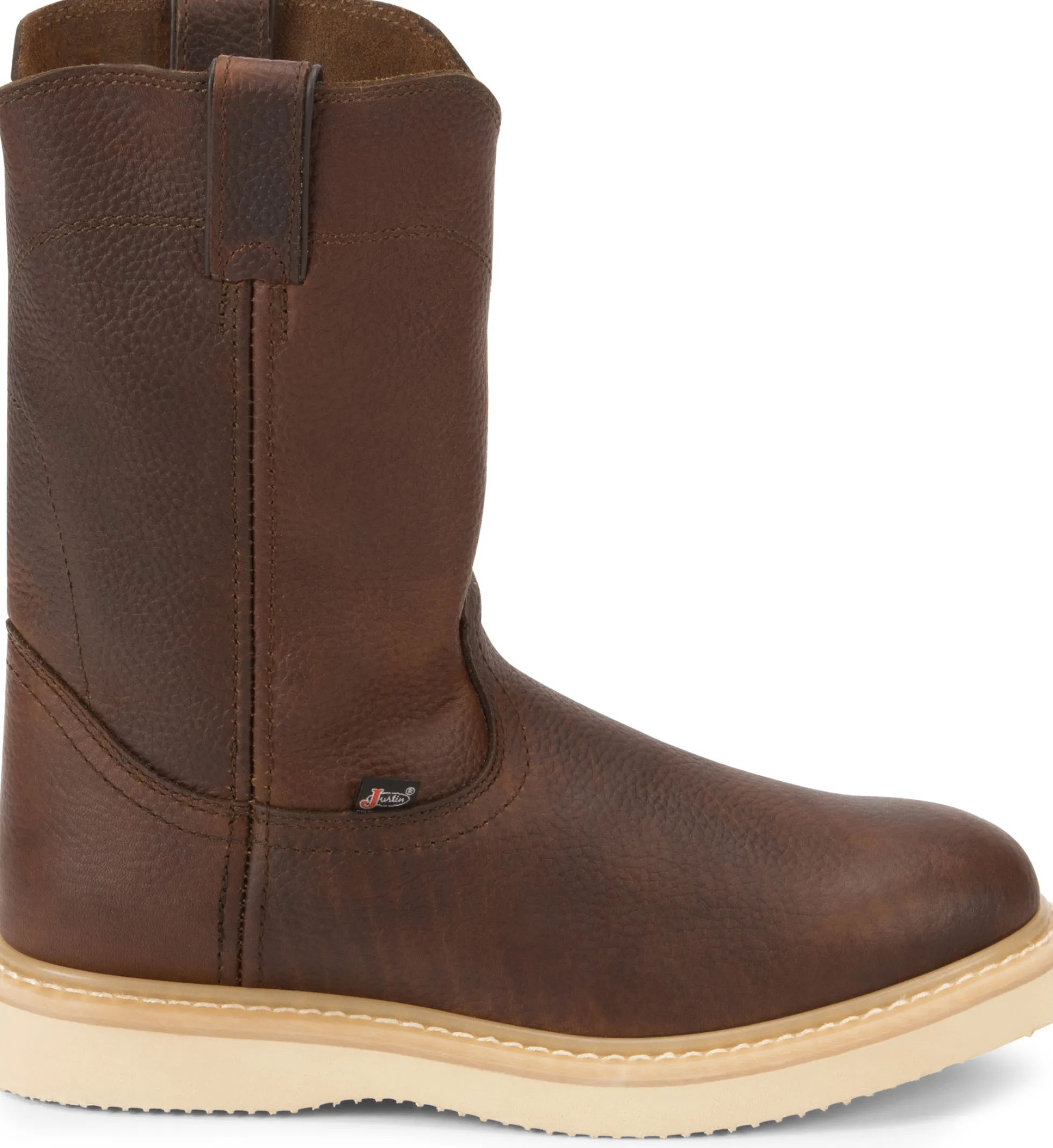Justin Boots Axe 10" Wedge Light Brown Clearance