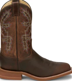 Justin Boots Bender 11" Western Boot Dark Brown Best