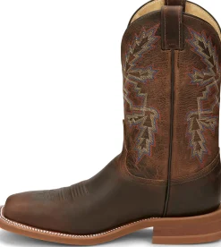 Justin Boots Bender 11" Western Boot Dark Brown Best