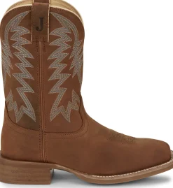 Justin Boots Big Bucks 11" Western Pecan Sale