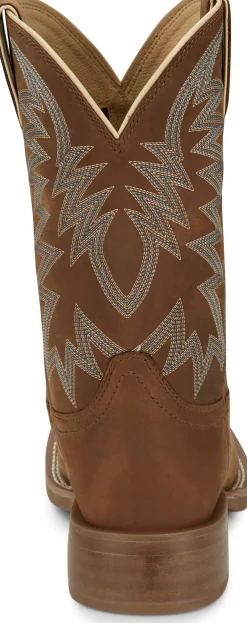 Justin Boots Big Bucks 11" Western Pecan Sale