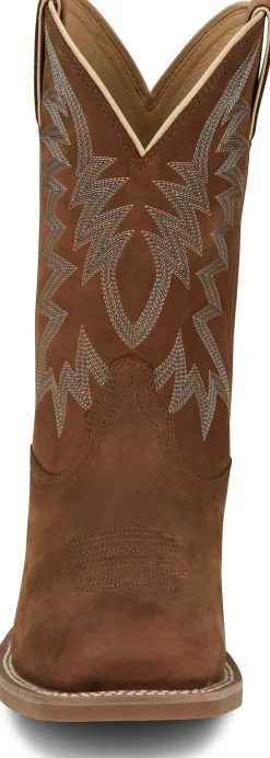 Justin Boots Big Bucks 11" Western Pecan Sale