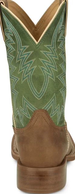 Justin Boots Big Bucks 11" Western Tan New