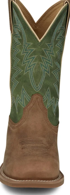 Justin Boots Big Bucks 11" Western Tan New