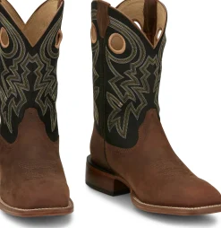 Justin Boots Big News 11" Western Walnut Hot