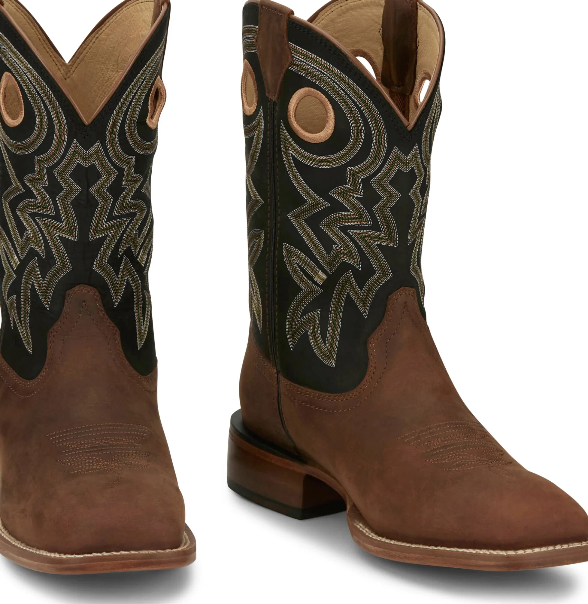 Justin Boots Big News 11" Western Walnut Hot