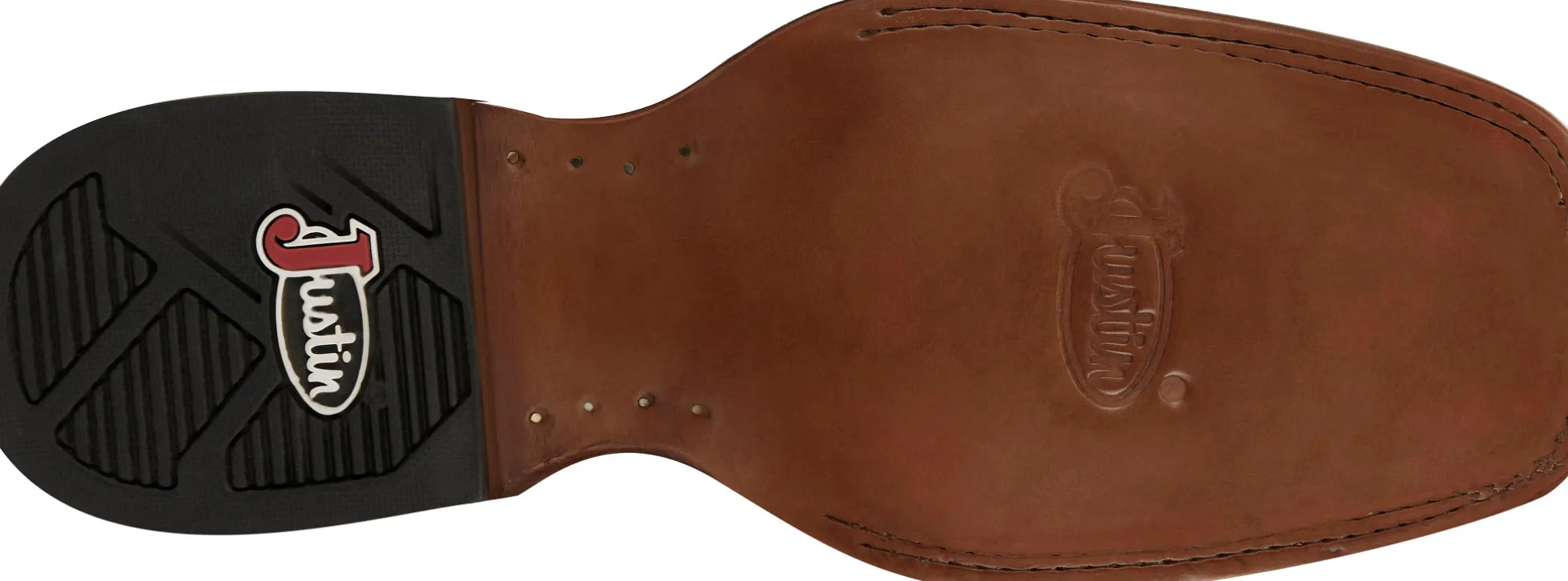 Justin Boots Big News 11" Western Walnut Hot