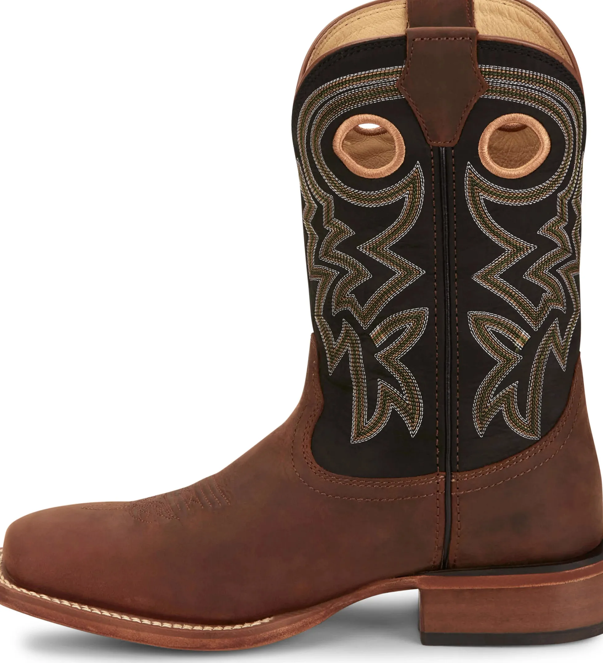 Justin Boots Big News 11" Western Walnut Hot