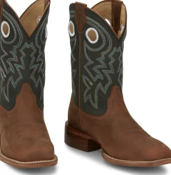 Justin Boots Big News 11" Western Pecan Online