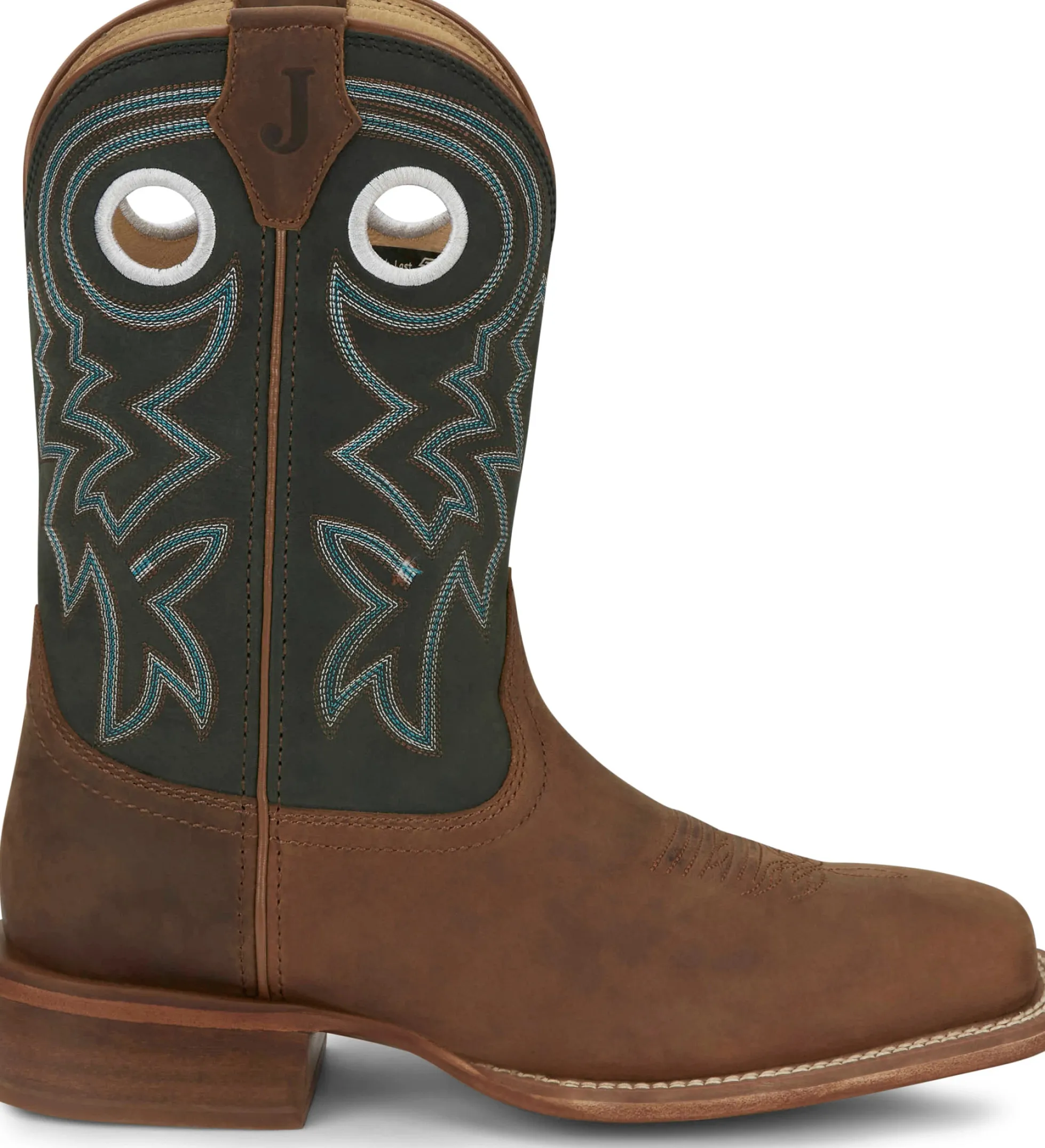 Justin Boots Big News 11" Western Pecan Online