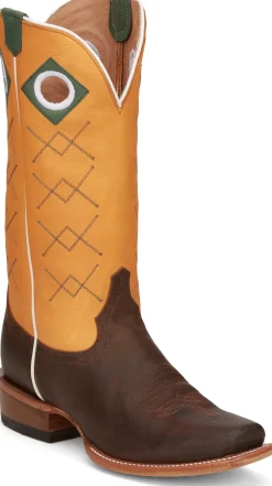 Justin Boots Billet 13" Western Brown Hot