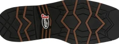 Justin Boots Bolt 11" Comp Toe Coal Black Outlet