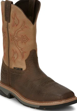 Justin Boots Bolt 11" Comp Toe Buff