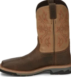 Justin Boots Bolt 11" Comp Toe Buff