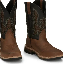 Justin Boots Bolt 11" Work Pecan