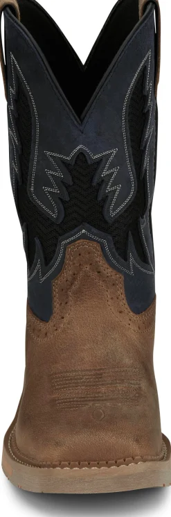 Justin Boots Bolt 11" Work Peanut Tan Best