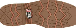 Justin Boots Bolt 11" Work Redwood Hot