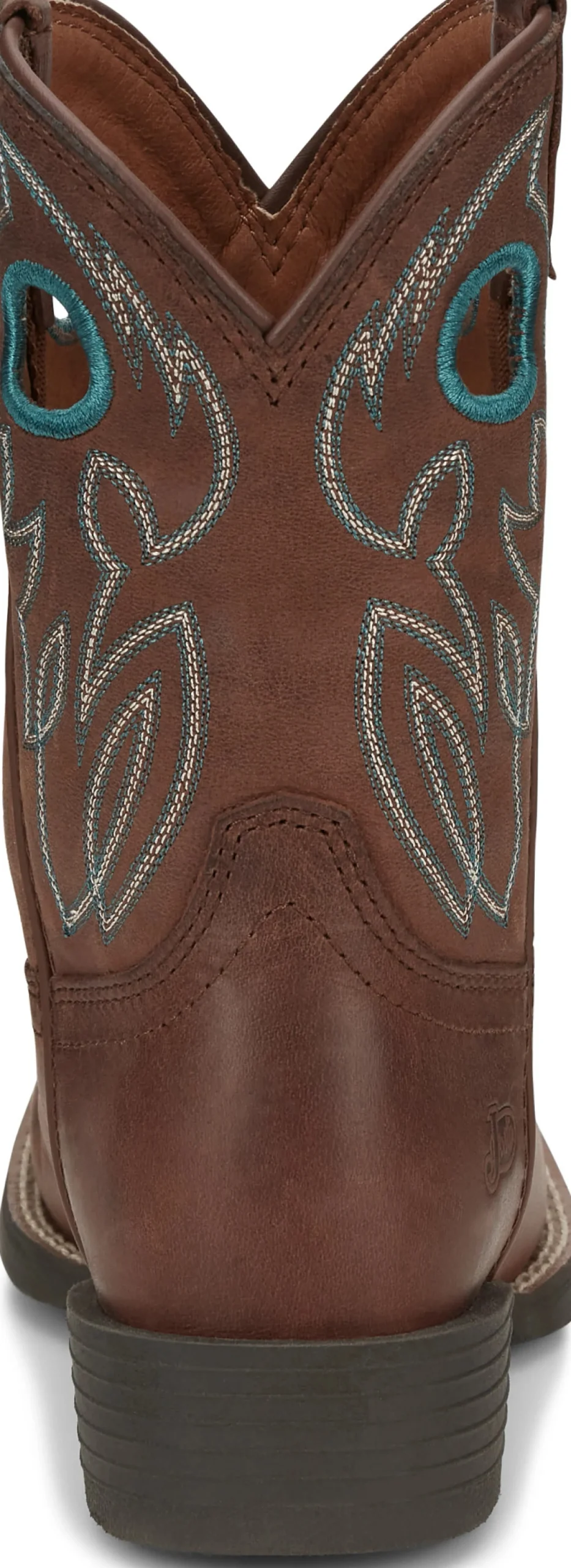 Justin Boots Bowline Kids Western Boot Chestnut New