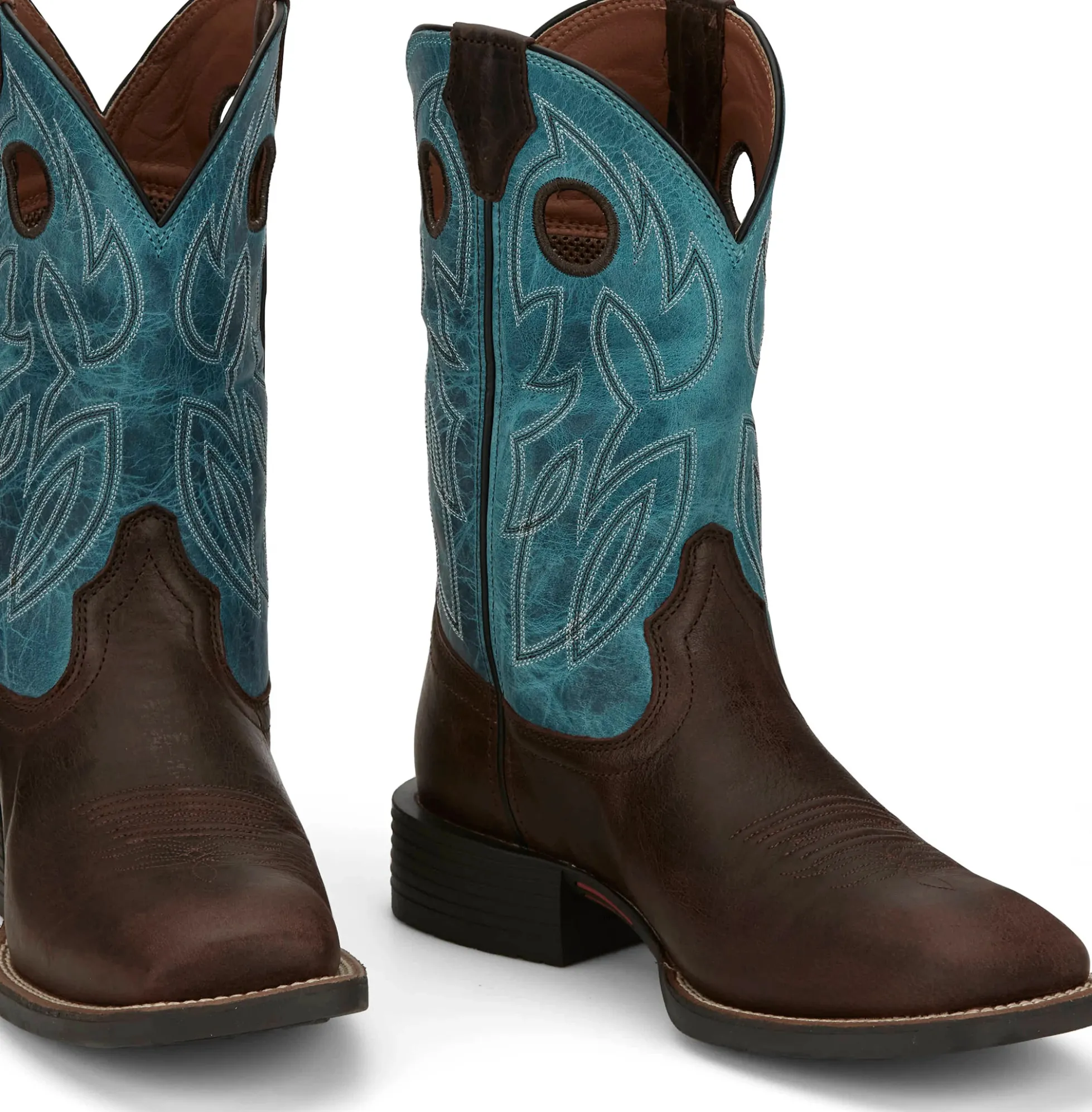 Justin Boots Bowline 11" Western Chocolate Apache Sale