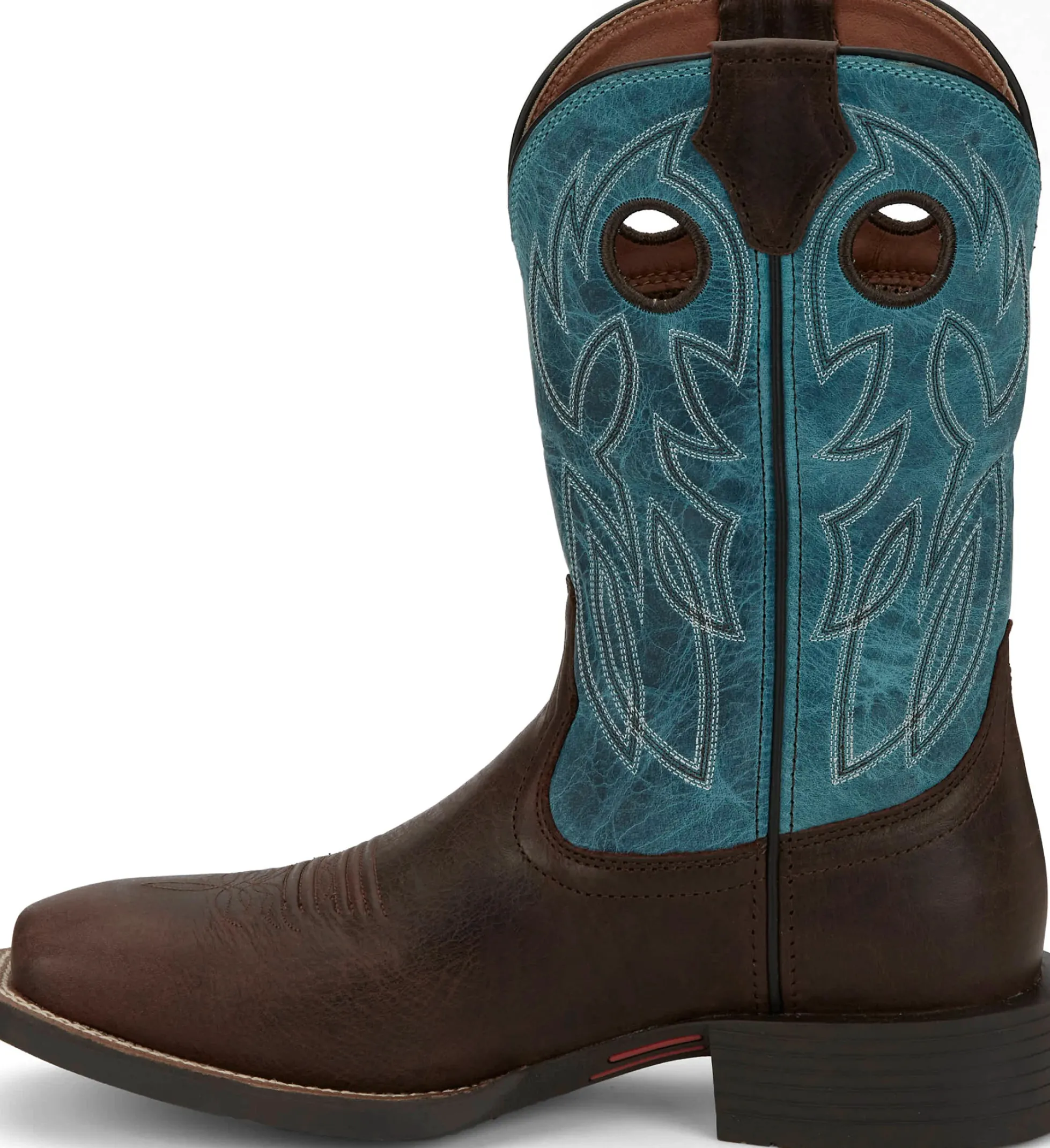 Justin Boots Bowline 11" Western Chocolate Apache Sale