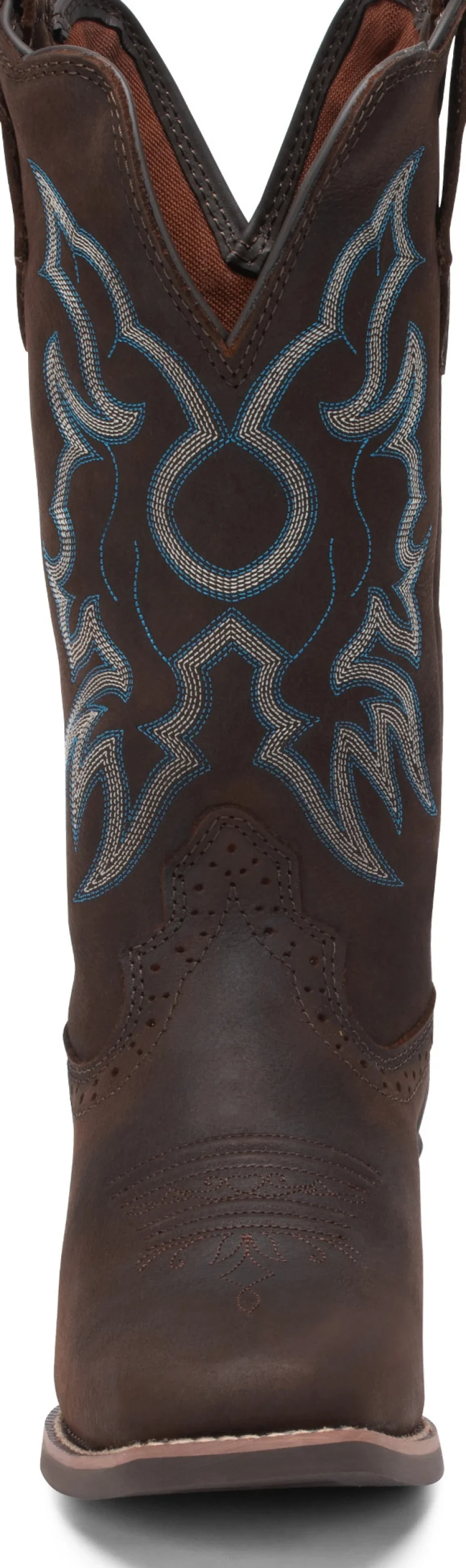 Justin Boots Brandy Dark Brown Outlet