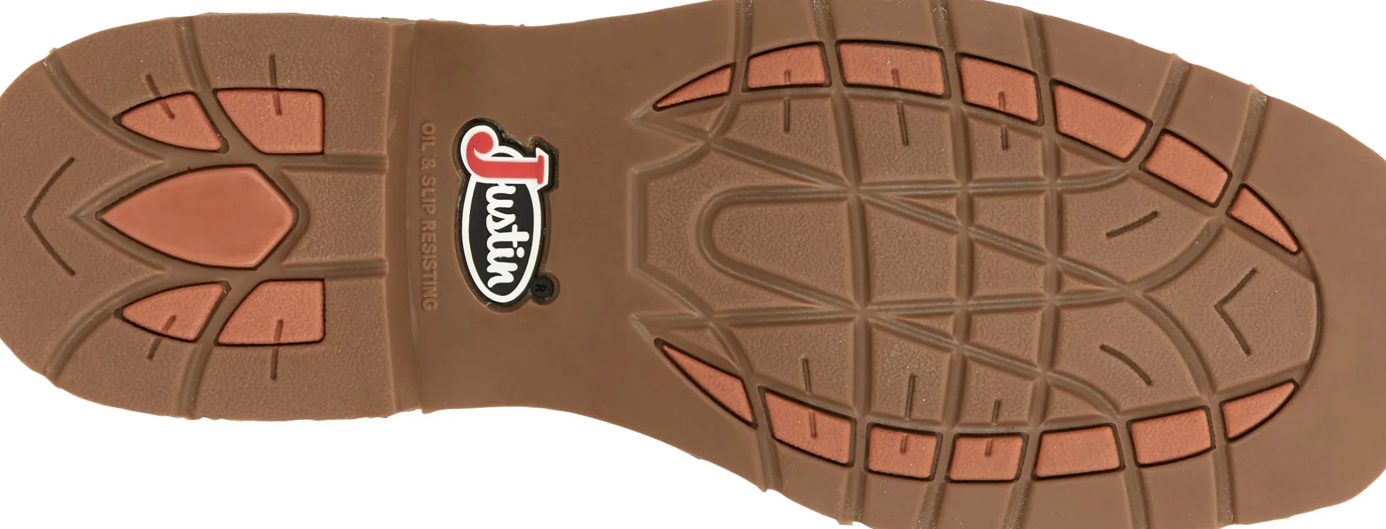 Justin Boots Buster II 11" Work Pecan Outlet