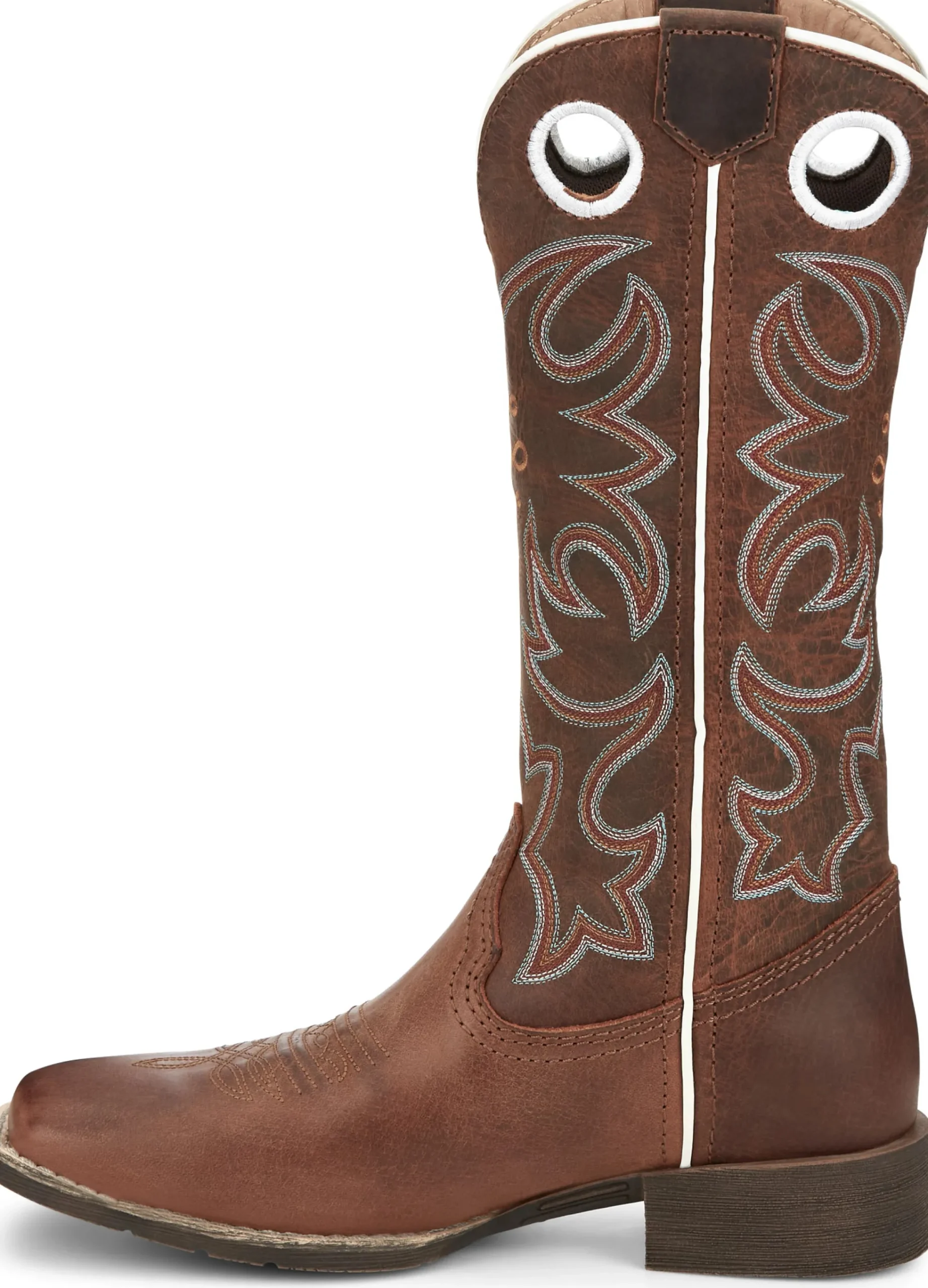 Justin Boots Cam 13" Western Boot Leather Brown Discount
