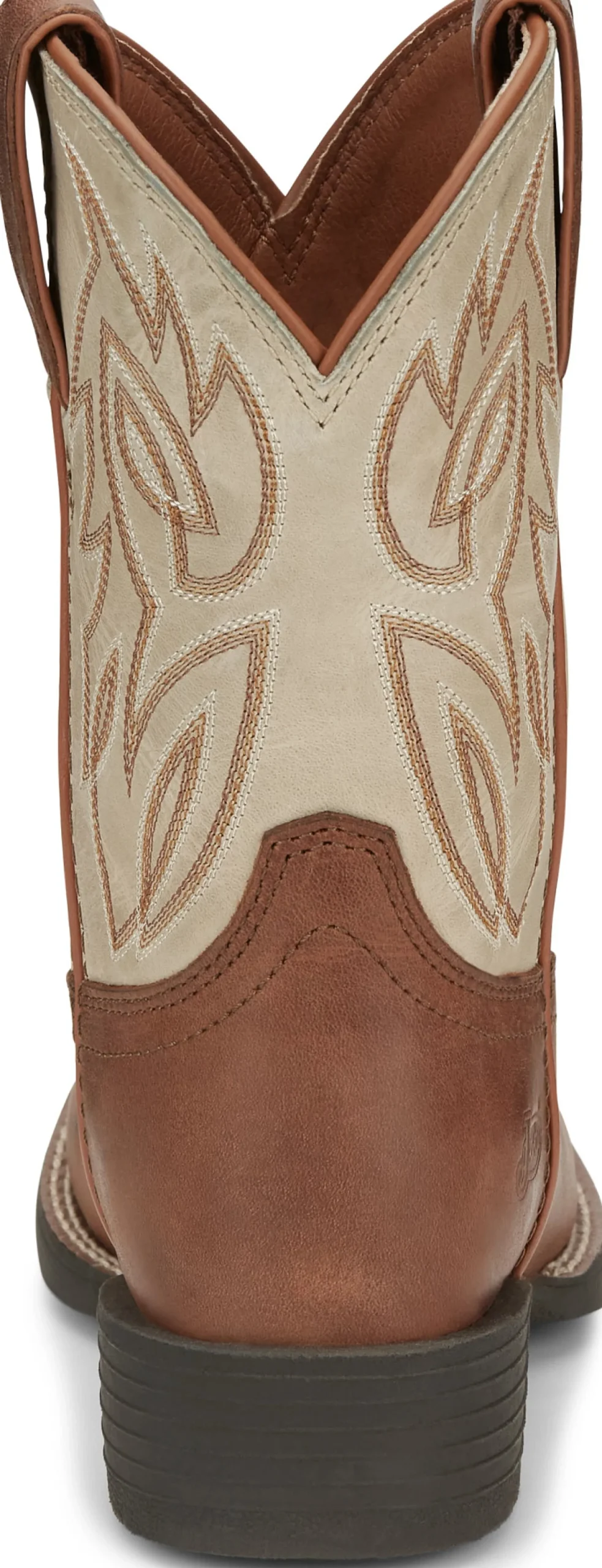Justin Boots Canter Junior Whiskey Brown New