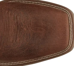 Justin Boots Canter 11" Western Amber Brown Outlet