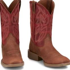 Justin Boots Canter 11" Western Roasted Cognac