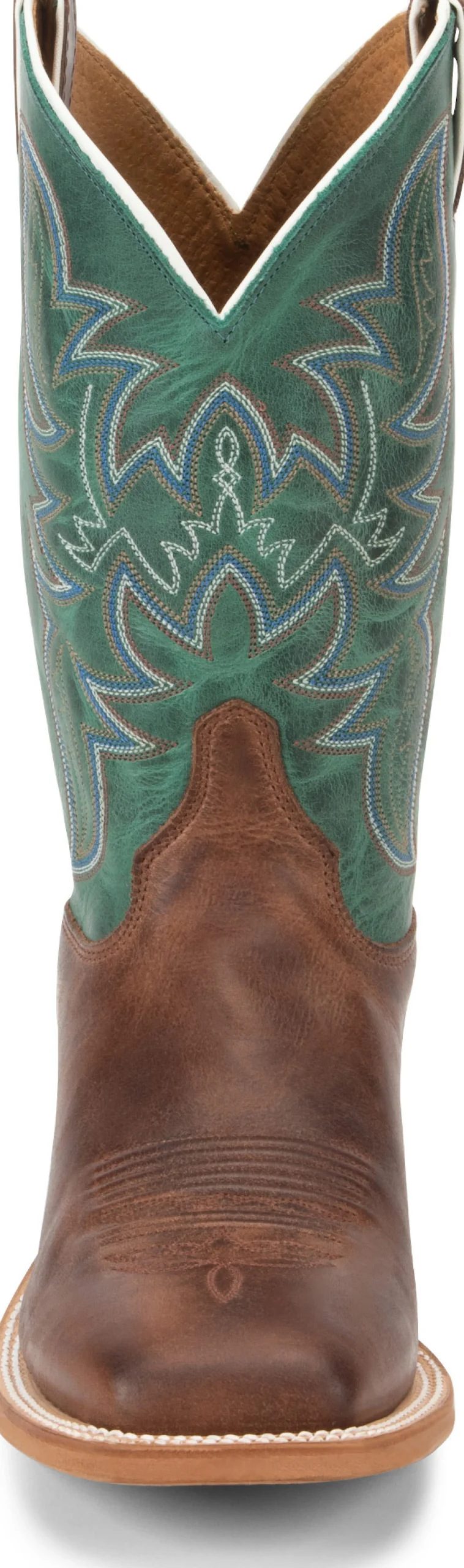 Justin Boots Cap 11" Western Aged Brown