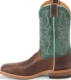 Justin Boots Cap 11" Western Aged Brown
