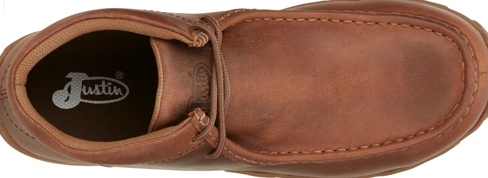 Justin Boots Cappie 4" Work Shoe Sand New