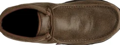 Justin Boots Cappie Steel Toe Tan Bomber New