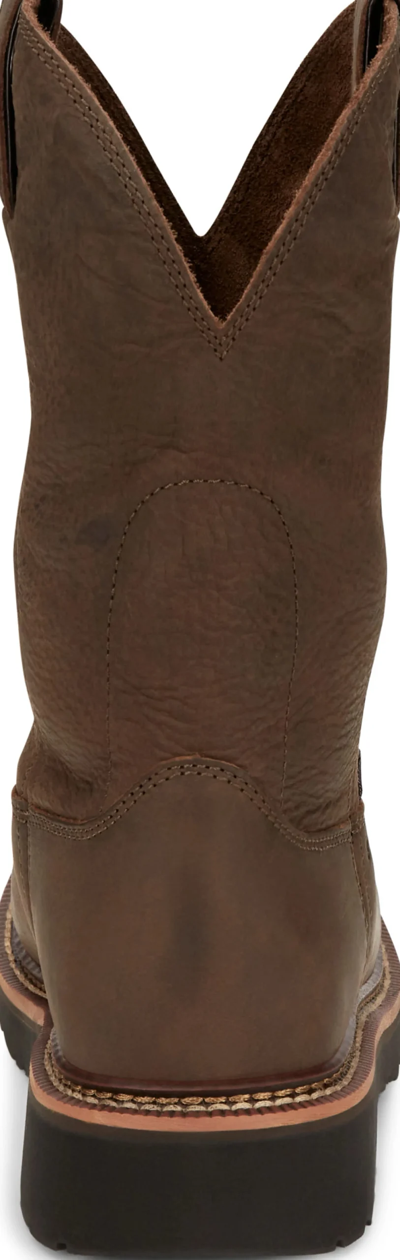 Justin Boots Carbide 11" Steel Toe Hickory Brown Hot