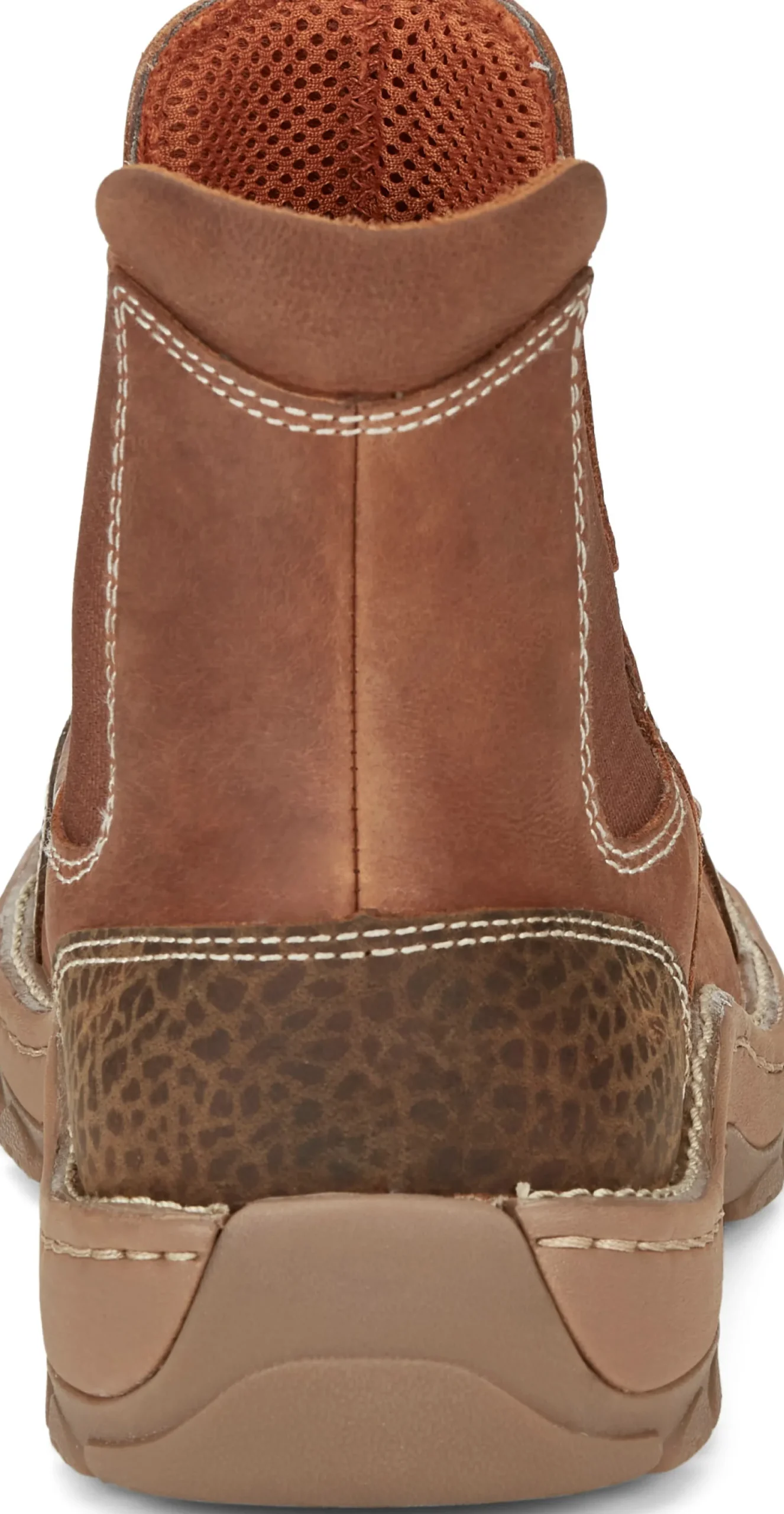 Justin Boots Channing 6" Work Barley Brown Outlet