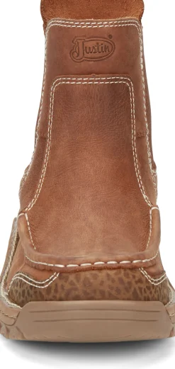 Justin Boots Channing 6" Work Barley Brown Outlet