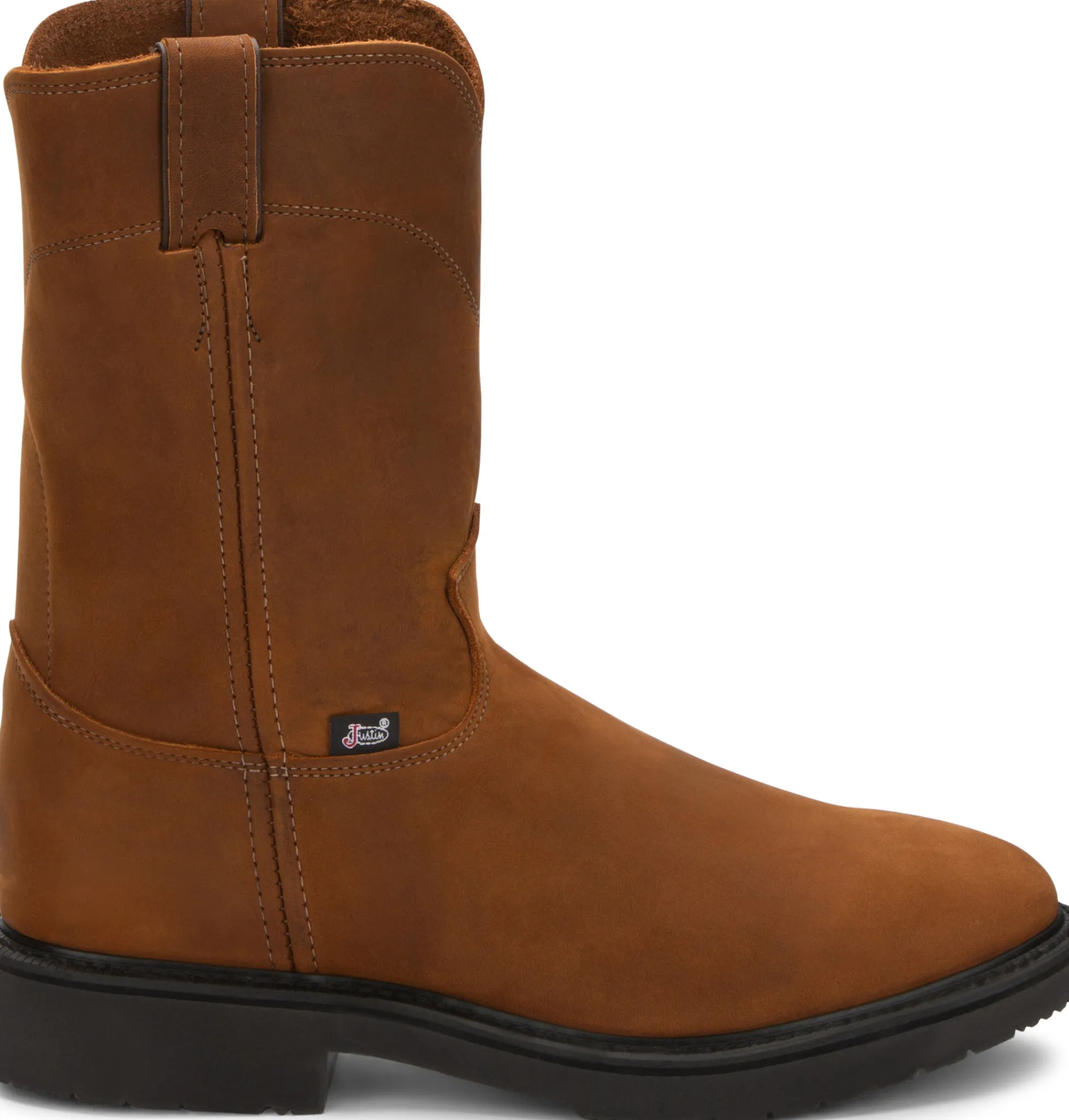 Justin Boots Conductor 10" Work Hazel New