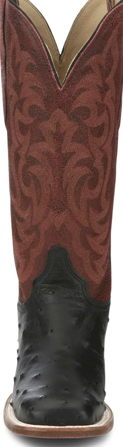 Justin Boots Cowgal 13" Western Boot Black Hot