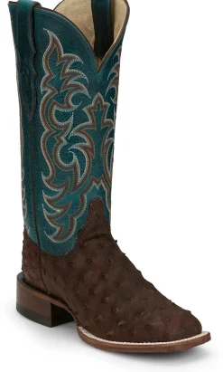 Justin Boots Cowgal 13" Western Boot Wild Cigar New