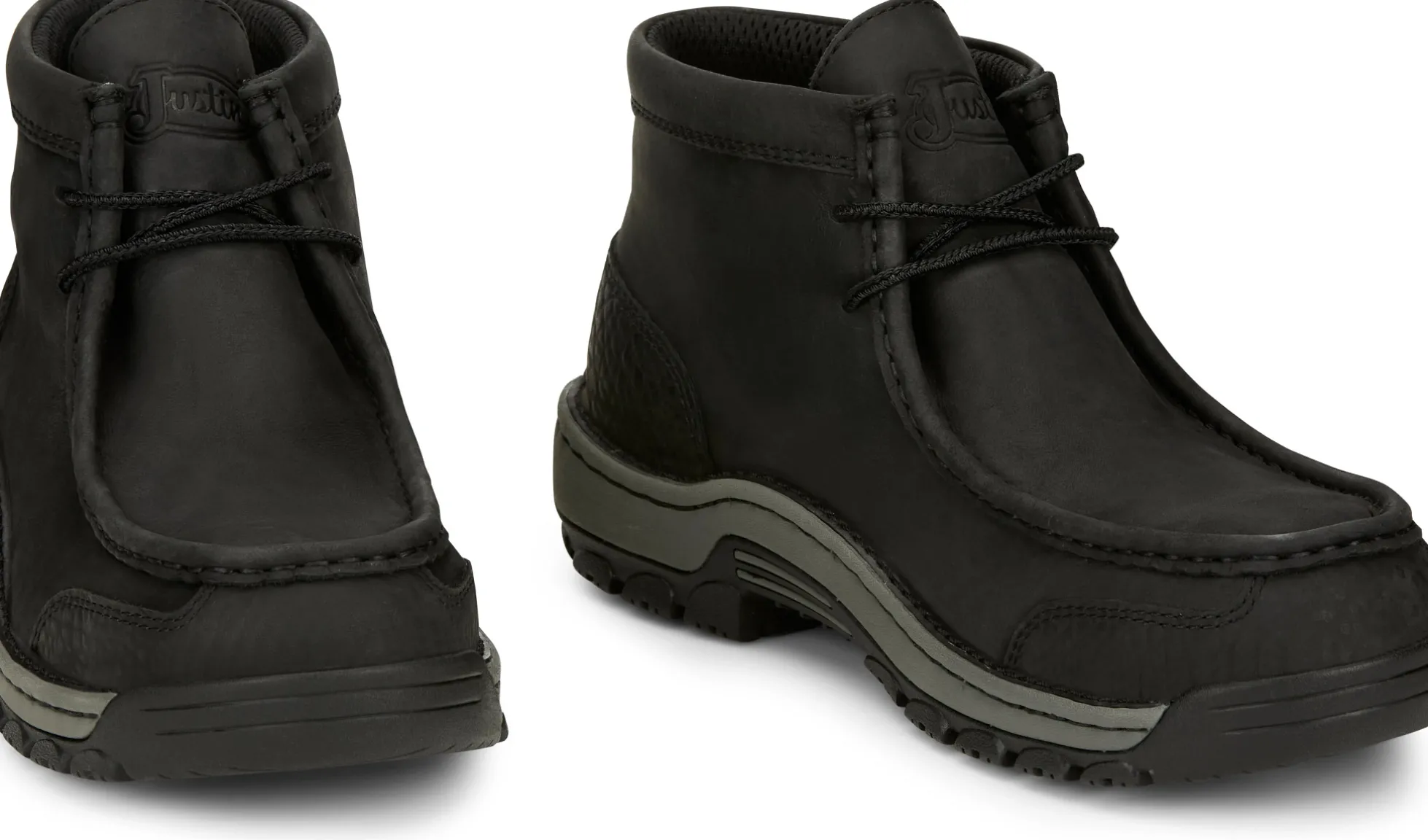 Justin Boots Crafton 4" Alloy Toe Coal Best