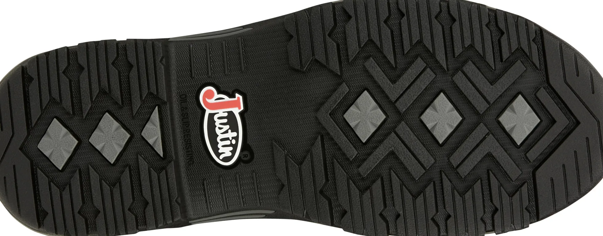 Justin Boots Crafton 4" Alloy Toe Coal Best
