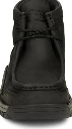Justin Boots Crafton 4" Alloy Toe Coal Best