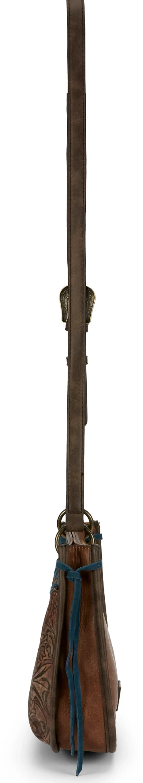 Justin Boots Crossbody Bag Brown Clearance