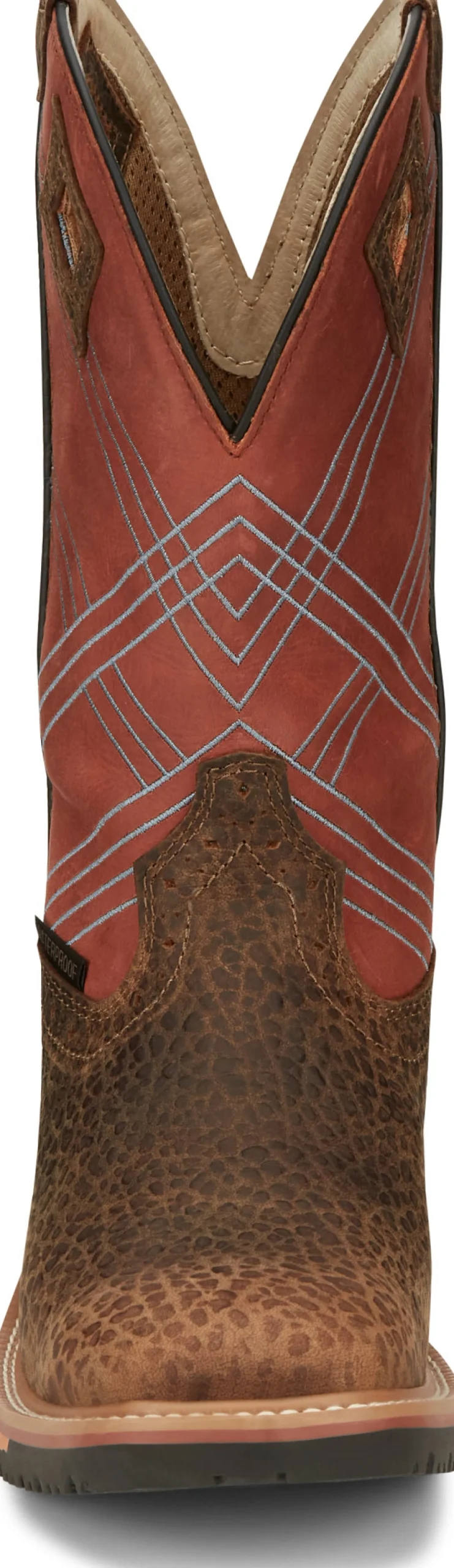 Justin Boots Dalhart 12" Waterproof Caramel Sale