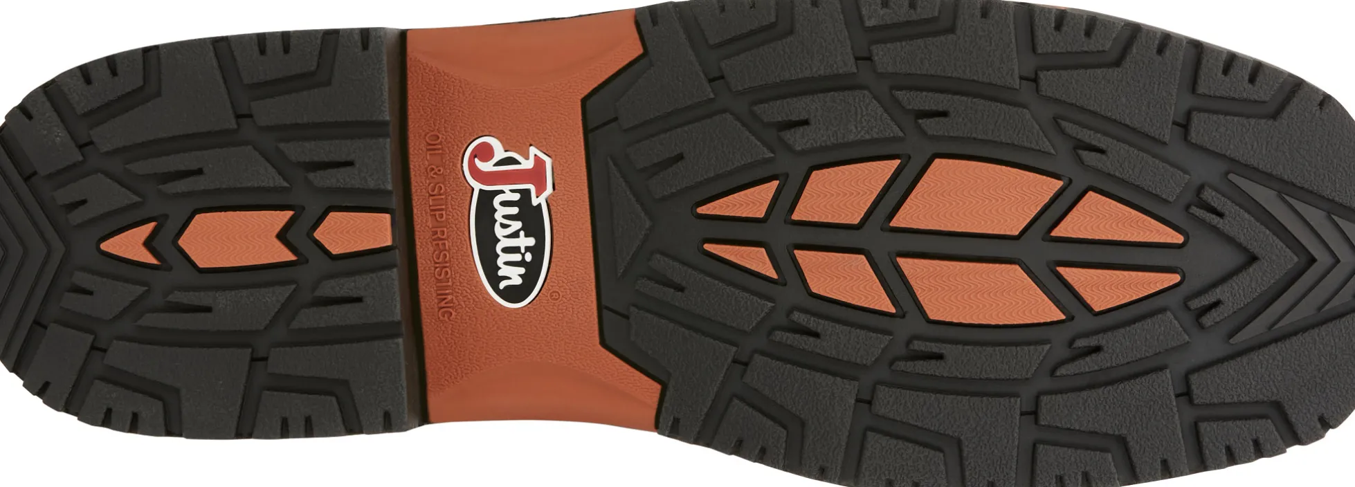 Justin Boots Dallen 11" Waterproof Nano Comp Toe Brown